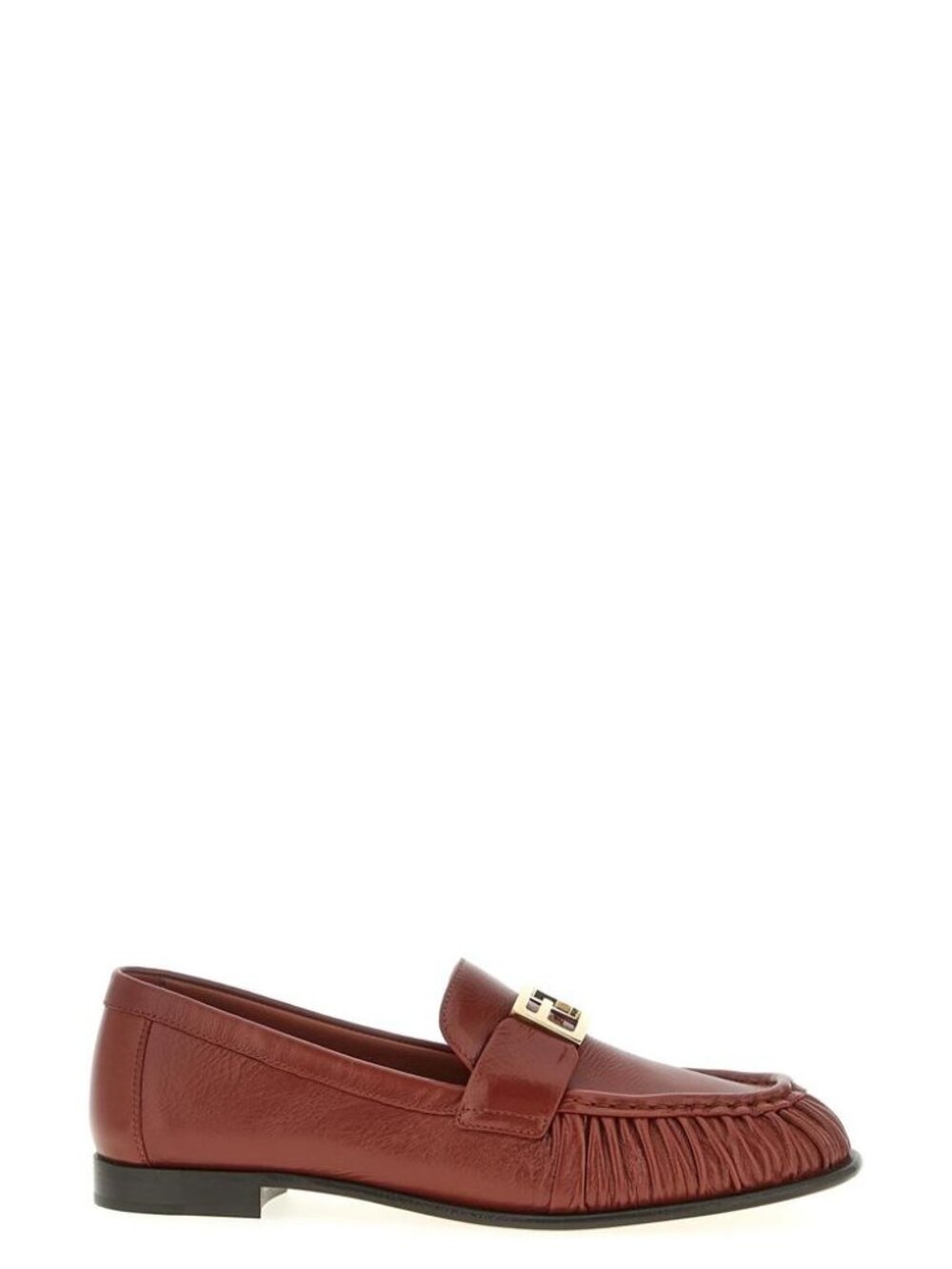 Fendi Baguette Leather Loafers IT 41 Women